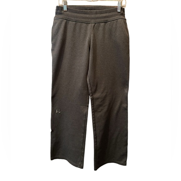 Under Armour storm women grey pants semi‎ fitted pockets draw string; M - Picture 1 of 9